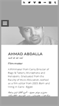 Mobile Screenshot of ahmadabdalla.net